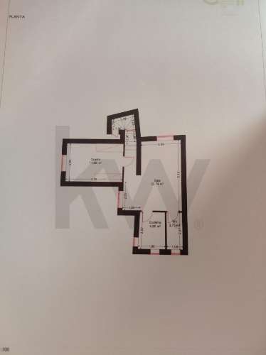 .Apartamento T1 no Largo da Fontinha com excelente luminosidade 