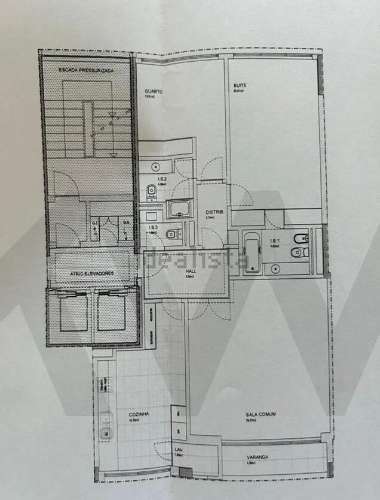 Apartamento T2 para arrendamento, com varanda e garagem, vistas desafogadas, junto à VL8