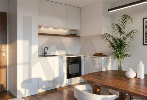 Apartamento T1, Mafamude e Vilar do Paraíso, edifício RASA II