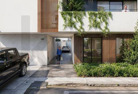Apartamento T1, Mafamude, edifício RASA II