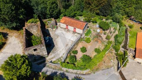 Quinta da Cachada, com 1.6 Hectares, Ruína de 246 m² e Margem de Rio em Cabeceiras de Basto 