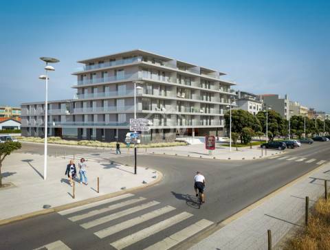 Apartamento T2 na 1ª linha de mar