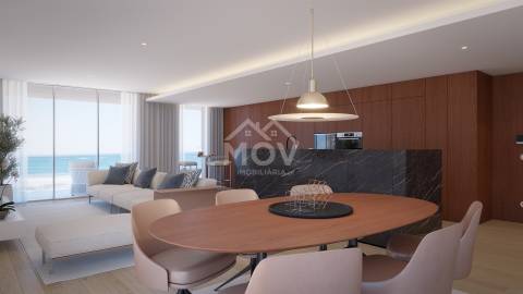 Apartamento T3 na 1ª linha de mar