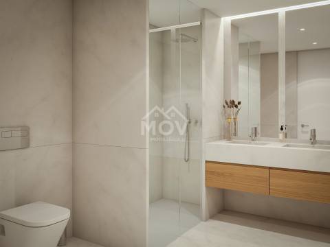 Apartamento T3 na 1ª linha de mar