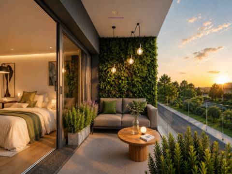 T3 com Piscina aquecida, ginásio e terraço no rooftop - Loures