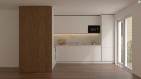 Onde a Modernidade Encontra o Conforto | Apartamento T1 com estacionamento em Vialonga
