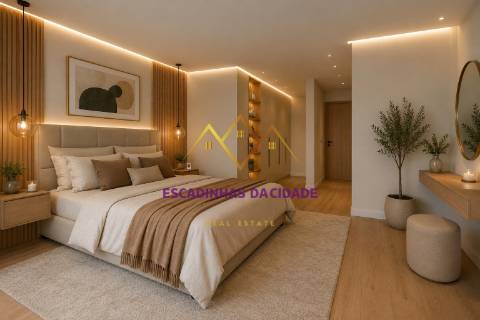 Onde a Modernidade Encontra o Conforto | Apartamento T1 com estacionamento em Vialonga