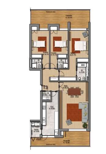 T3 de Luxo | 3 Suítes, Garagem Box e Varanda | Montijo