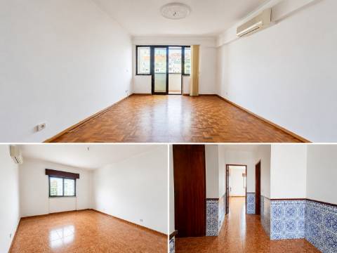 T3 com 108 m², marquise, elevador e excelente localização no Casal de São Brás