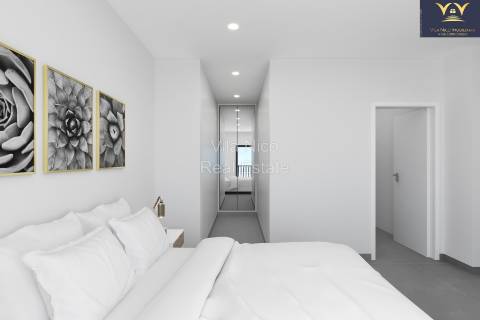 Apartamento Exclusivo Novo - 2 Quartos / 2 Casas de Banho com Vista Mar