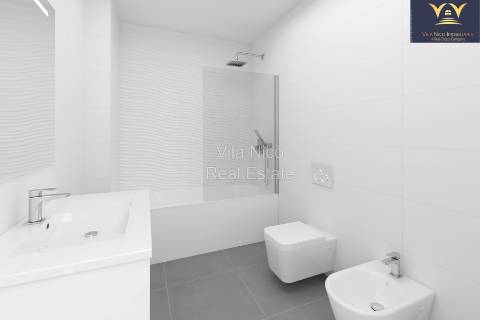 Apartamento Exclusivo Novo - 2 Quartos / 2 Casas de Banho com Vista Mar