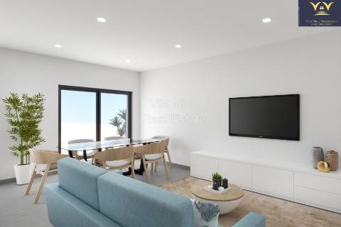 Apartmento com piscina privada no terrço e vista do mar