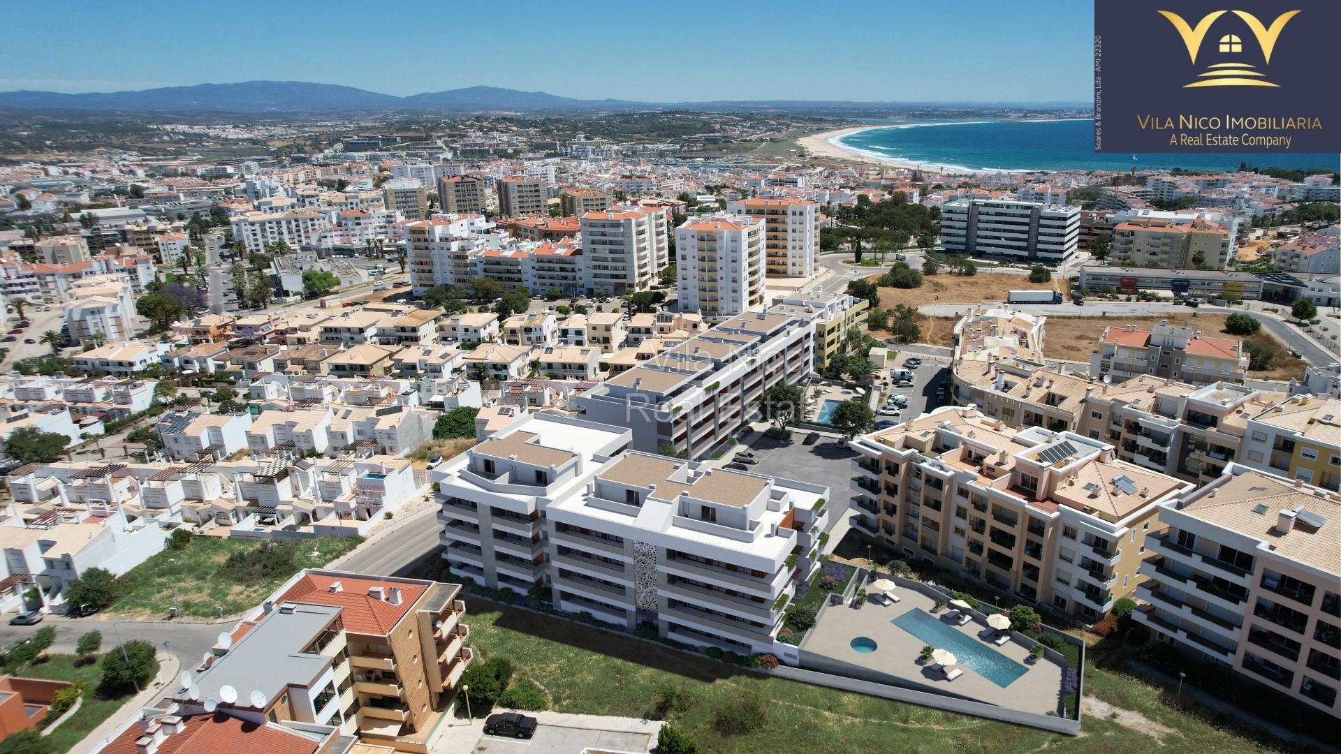 2I T1+1 - Apartamentos de Luxo Contemporâneo a 5 Minutos da Praia de Porto de Mós, Lagos
