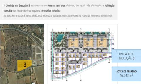 Terreno Urbano em Tavira com projeto aprovado
