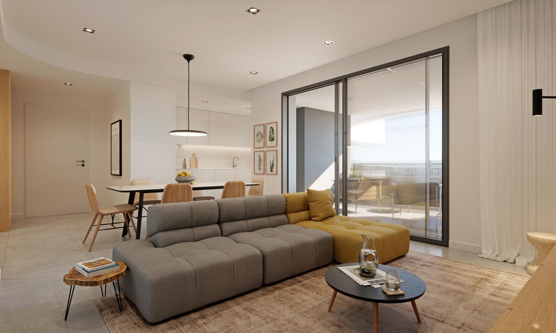 Apartamento T2 de luxo perto da praia de Porto de Mós, Lagos