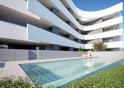 Apartamento T2 de luxo perto da praia de Porto de Mós, Lagos