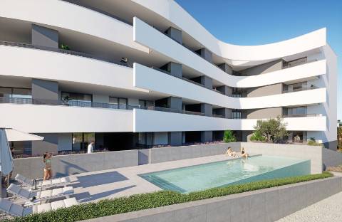 Apartamento T2 de luxo perto da praia de Porto de Mós, Lagos