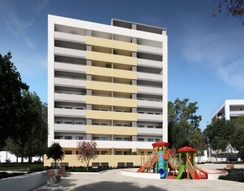 Apartamento T3 novo junto ao mercado de Portimão
