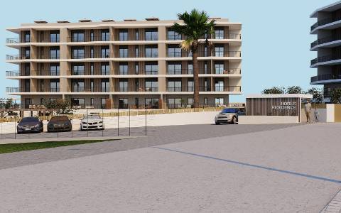 Apartamento T3 perto da praia em condomínio fechado em construção em Portimão