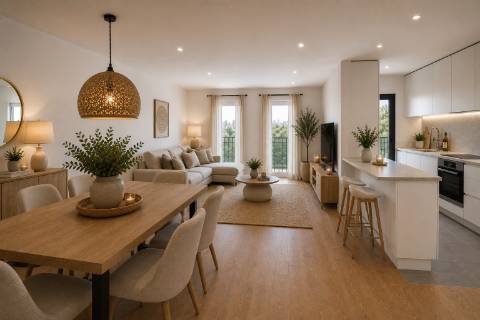 Apartamento T2 de 98,49m² no Lote 96 - Espaço, Luz e Elegância | Bairro Afonso Costa, Setúbal