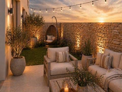 Moradia T4 moderna nas Casas da Quinta, Palmela | Jardim, luz natural e conforto