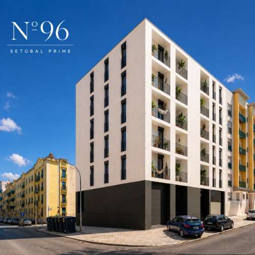 Apartamento T3 com Vista Rio - Arrecadação e Parqueamento - Espaço, Conforto e Distinção no Lote 96 | Bairro Afonso Costa, Setúbal