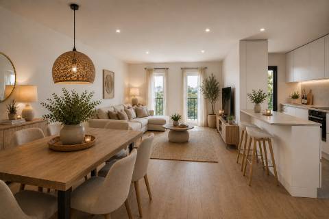 Apartamento T2 de 98,49m² no Lote 96 - Espaço, Luz e Elegância | Bairro Afonso Costa, Setúbal