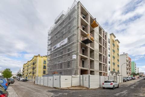 apartamento T2 de 98,49m² no Lote 96 - Vista Rio | Bairro Afonso Costa, Setúbal
