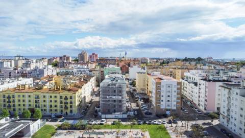 apartamento T2 de 98,49m² no Lote 96 - Vista Rio | Bairro Afonso Costa, Setúbal