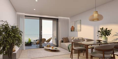 Apartamento T1 em São João da Madeira