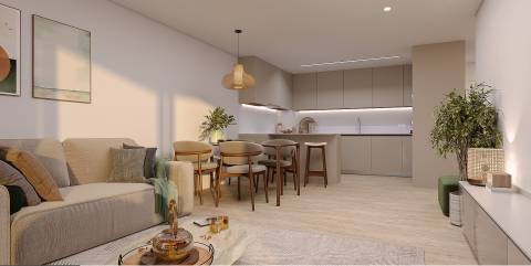 Apartamento T1 em São João da Madeira
