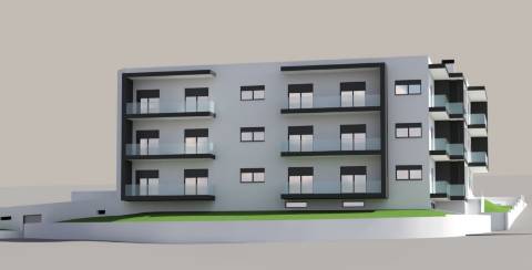 Apartamento T3 novo com varanda e garagem - Nogueira do Cravo