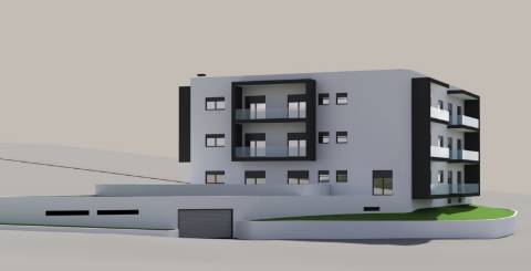 Apartamento T2 novo com varanda e garagem - Nogueira do Cravo