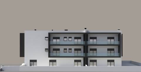 Apartamento T2 novo com varanda e garagem - Nogueira do Cravo