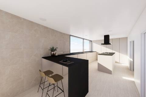 Moradia T4 contemporânea com piscina, jardim, garagem e amplas áreas em Ramalde, Porto
