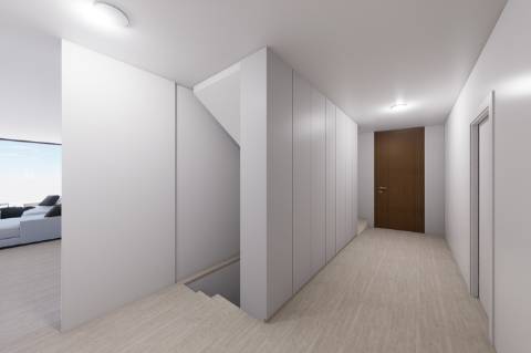 Moradia T4 contemporânea com piscina, jardim, garagem e amplas áreas em Ramalde, Porto