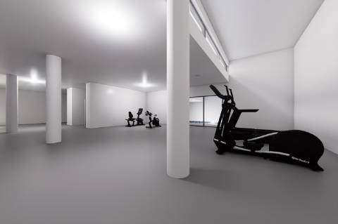 Moradia T4 contemporânea com piscina, jardim, garagem e amplas áreas em Ramalde, Porto