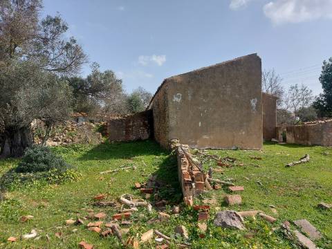 Quintinha com casa antiga a 15 minutos de Albufeira com furo !