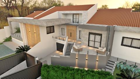 Moradia Isolada em fase de renovação/ remodelação com piscina e jardim - Miraventos(Palmela)
