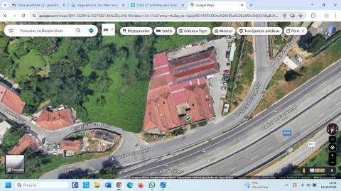 Armazém industrial com 1400 m2. Frente para A.E - A43 Porto - Gondomar. 300 mt da VCI. - Antas. 
Posto de transformação.