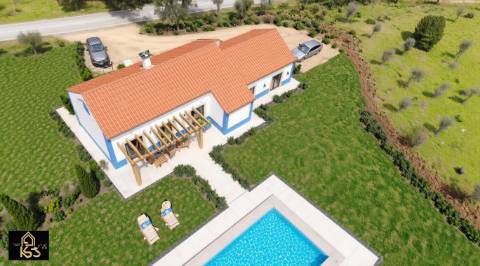 QUINTA COM 5HA DE TERRENO COM 500M2 URBANO - GALVEIAS - PONTE DE SOR