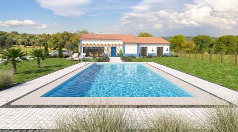 QUINTA COM 5HA DE TERRENO COM 500M2 URBANO - GALVEIAS - PONTE DE SOR