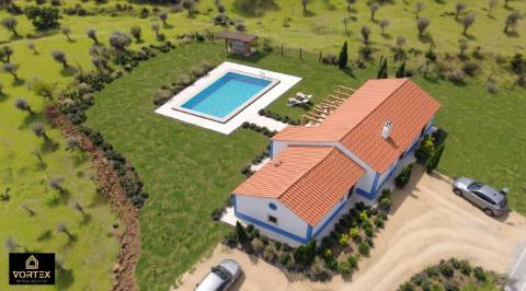 QUINTA COM 5HA DE TERRENO COM 500M2 URBANO - GALVEIAS - PONTE DE SOR