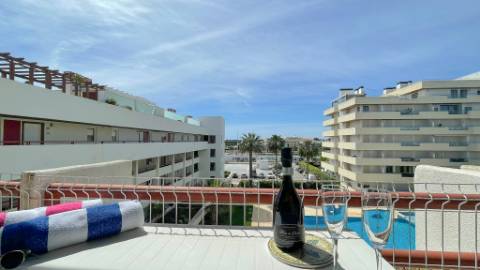 Apartamento no Edifício Vilamarina em Vilamoura - T1 #Arrendamento de Inverno# De outubro de 2025 até maio de 2026