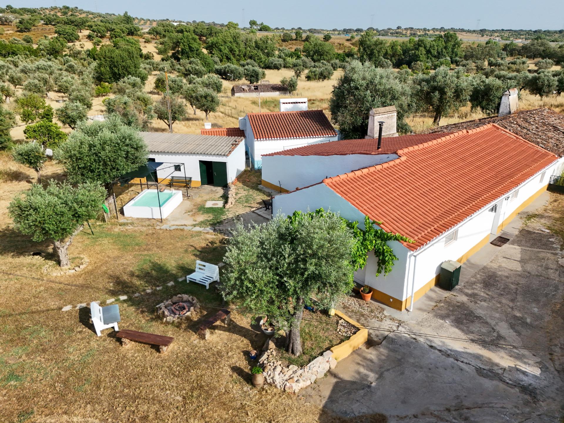 Quintinha com Moradia Típica Alentejana com 3 quartos