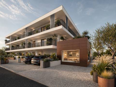 Apartamento T2 com garagem no centro de Ferrel
