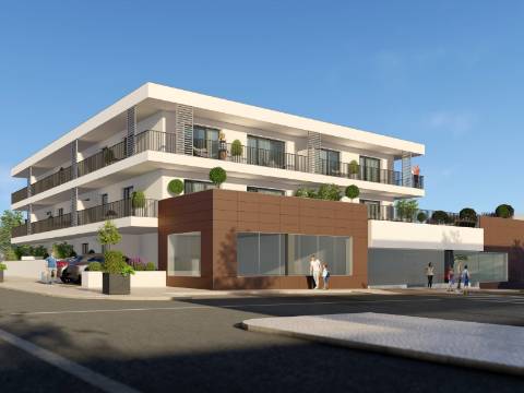 Apartamento T2 com garagem no centro de Ferrel