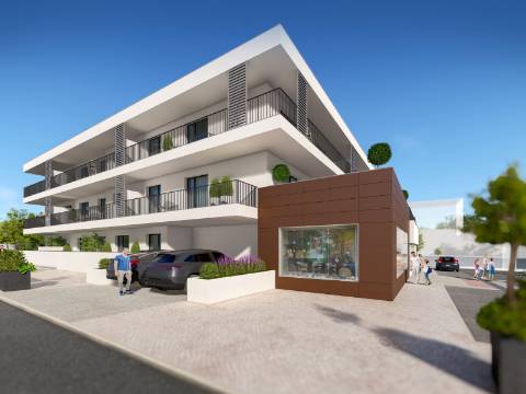 Apartamento T3 com garagem no centro de Ferrel