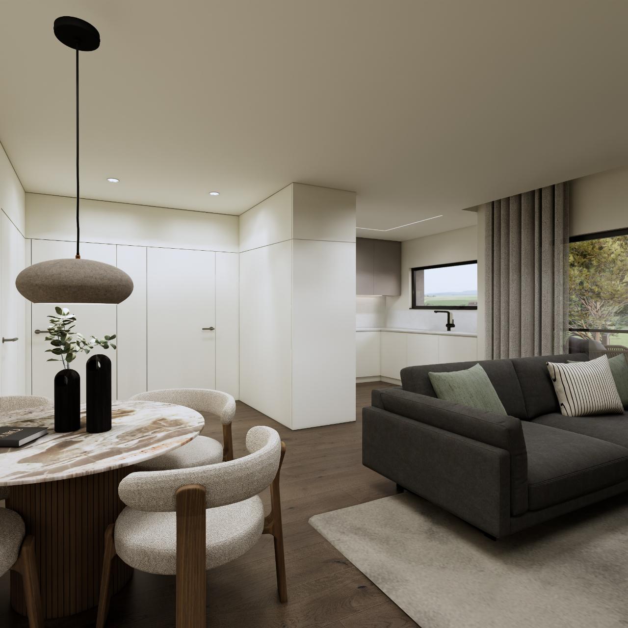 Apartamento T2 em Condomínio Fechado nos Pousos - Tecnologia Verde