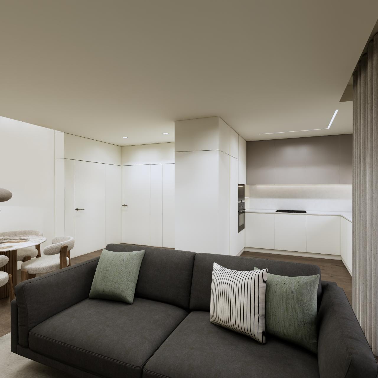 Apartamento T2 em Condomínio Fechado nos Pousos - Tecnologia Verde